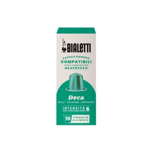 Bialetti 96080435 Nespresso Compatible Capsules Decaf