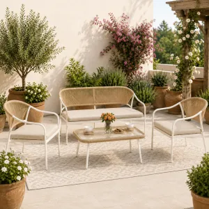 Steel Outdoor Lounge Set