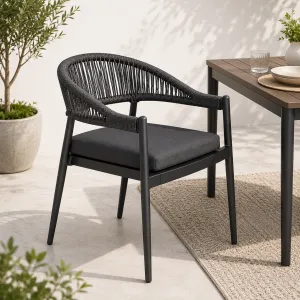 Modern Aluminum Armchair