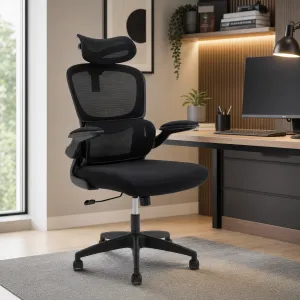 Executive Mesh Office Chair with Headrest