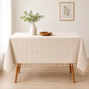 Tablecloth â€“ Cream â€“ 140 Ã— 220 cm
