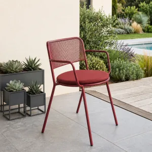 Modern Steel Accent Chair