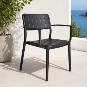 Modern Grey Outdoor Chair â€“ PP Frame