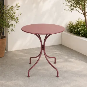 Round Steel Bistro Table 70Ã—70 cm