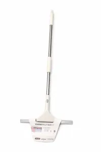 Floor Squeegee Telescopic with Rubber Blade and Stainless Steel Handle