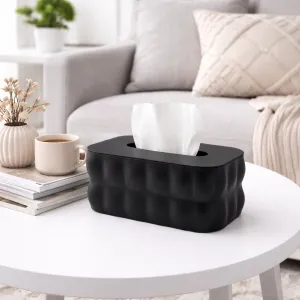 Modern Plastic Tissue Box Cover 21 x 13 x 9 cm Minimalist