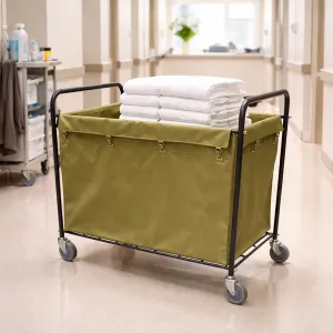 Quadrate Laundry Cart Wheeled Trolley 94 x 54.5 x 89.5 cm