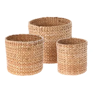 Basket Set Banana Fibre 3Pcs