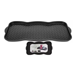Plastic Multipurpose Tray - Black, 73X38 cm