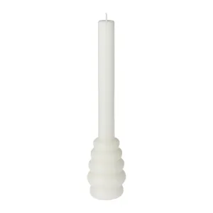 Candle Deco Ball Off White
