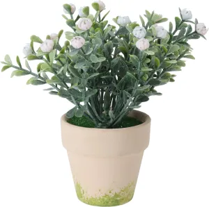 FLOWER IN POT Decorative Plant - 15 cm
