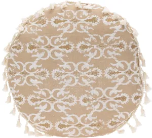 Cushion with Tassels Round