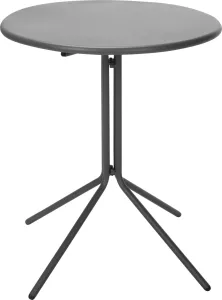 Round Outdoor Folding Table 58x70 cm - Dark Gray