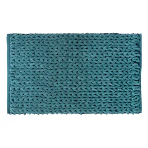 THICK BATHMAT - Plush Polyester & Cotton, Rectangular, Multiple Colors