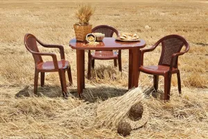 Gloria Oval Table - Sturdy Indoor & Outdoor Design