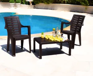Viva Coffee Table - Weather Resistant Plastic Side Table
