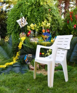 Costa Armchair - Durable Plastic Armchair for Outdoor Use