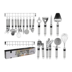 Kitchen Set 9Pcs Stainless Steel Utensils with Stand