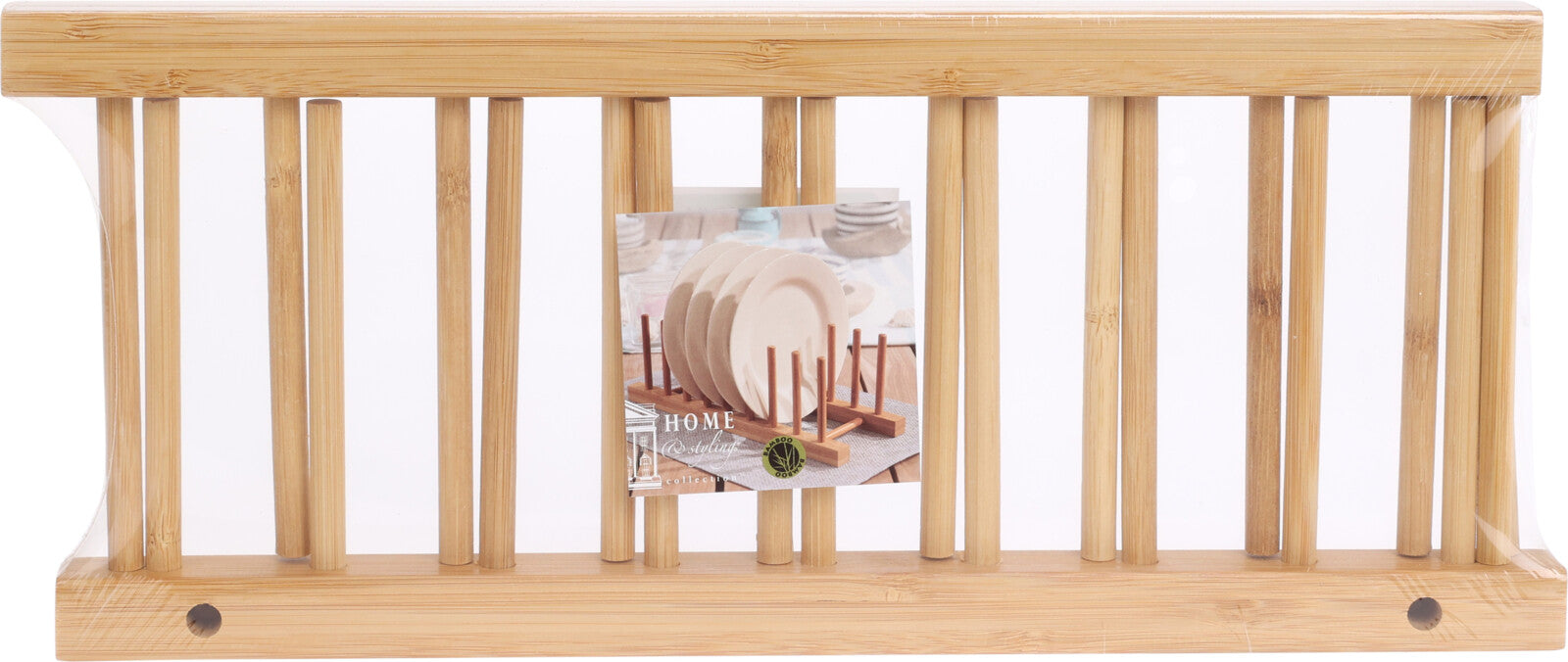 PLATE HOLDER BAMBOO Dish Rack