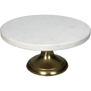 Marble Cake Stand - Elegant Serveware for Desserts