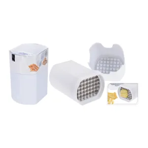 Potato Cutter White - French Fry Maker - Vegetable Slicer