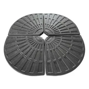 Concrete Sector Umbrella Base for Hanging Umbrella