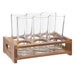 Rack Tumbler Victor X6 - Glass Cups