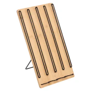 Espresso Caps Holder - Bamboo & Steel Frame, 40 Cap Capacity