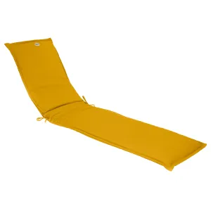 KORAI Lounger Cushion Mustard - Water-Repellent Outdoor Mattress