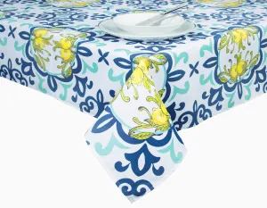 AMALFI Mediterranean Design Cotton Tablecloth