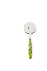Foliage Wheel Pizza Cutter - Sharp Stainless Steel Blade