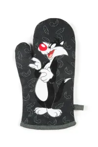LOONEY TUNES Sylvester Oven Glove, One Size Fits All, Cotton and Polyester