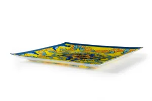 Trinacria Serving Plate/Tray with Sicilian Design