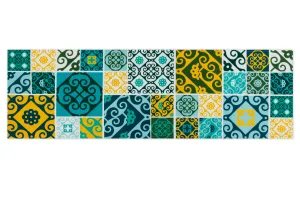 MAIOLICA YELLOW RUNNER - Elegant Mediterranean Table Decor