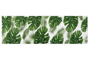Foliage Runner Leaves Cotton Table Runner 45x140cm