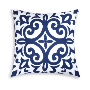 Indaco Dark Blue Decorative Pillow 45 x 45 cm