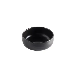 Stylish Soup Bowl - Black, 16x16x4.5 cm
