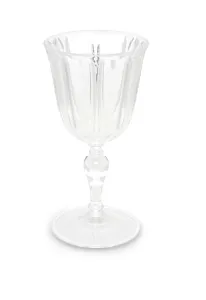 "COUNTRY CHIC" COLORLESS GOBLET