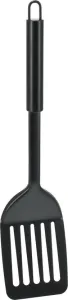 33 cm Slotted Stainless Steel Serving Spatula Black