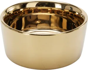 Serving Bowls Set of 4 Stainless Steel Appetizer Bowls 8 cm Gold