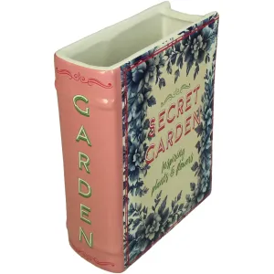 Secret Garden Book Vase Dolomite Multi 20 x 16 x 6 cm