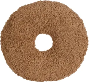 Cushion Donut Donut-Shaped Teddy Cushion 35x35 cm Polyester