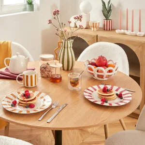 Deep Plate ChÃ©ri 20 cm Ochre Porcelain Tableware
