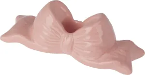 CANDLE HOLDER Bowknot Dolomite Candle Holder â€“ Pink, Red, White