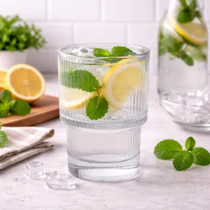 Low Tumbler Emili'eau 19 cl Transparent Glass