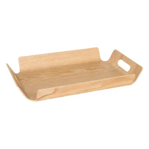 Design Wood Tray - Curved Tray Populus/Willow, 40x30 & 45x35 cm