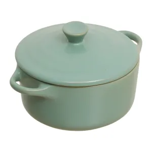 Mini Dish Saucepan 10 cm - Stoneware Mini Casserole with Lid