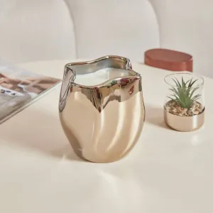 Scented Candle "Sky" Iridescent Stoneware 985 g Ylang Exotic