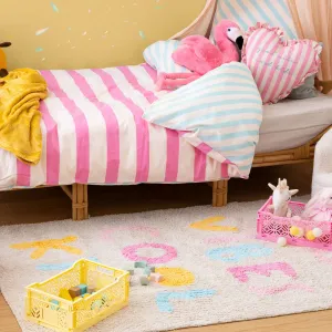 Assya Rug - Tufted Cotton Kids Rug 150 x 100 cm, Non-Slip