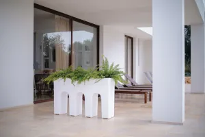 Archi Rialto Flowerpot Resin Planter 120 x 28 x 77 cm Indoor & Outdoor
